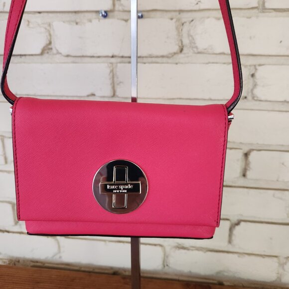 Euc Kate Spade Newbury Lane Coral Crossbody Bag - Picture 3 of 12